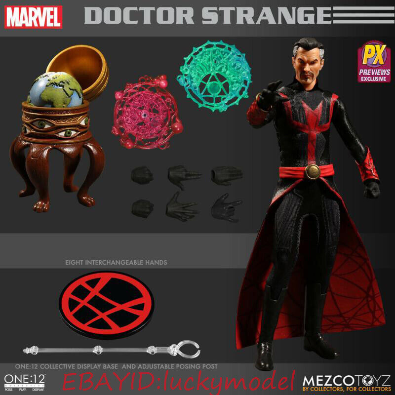 MEZCO ONE:12 PX Limited Edition Doctor Strange 6 inch Action MEZCO ONE:12 PX Limited Edition Doctor Strange 6 inch Action