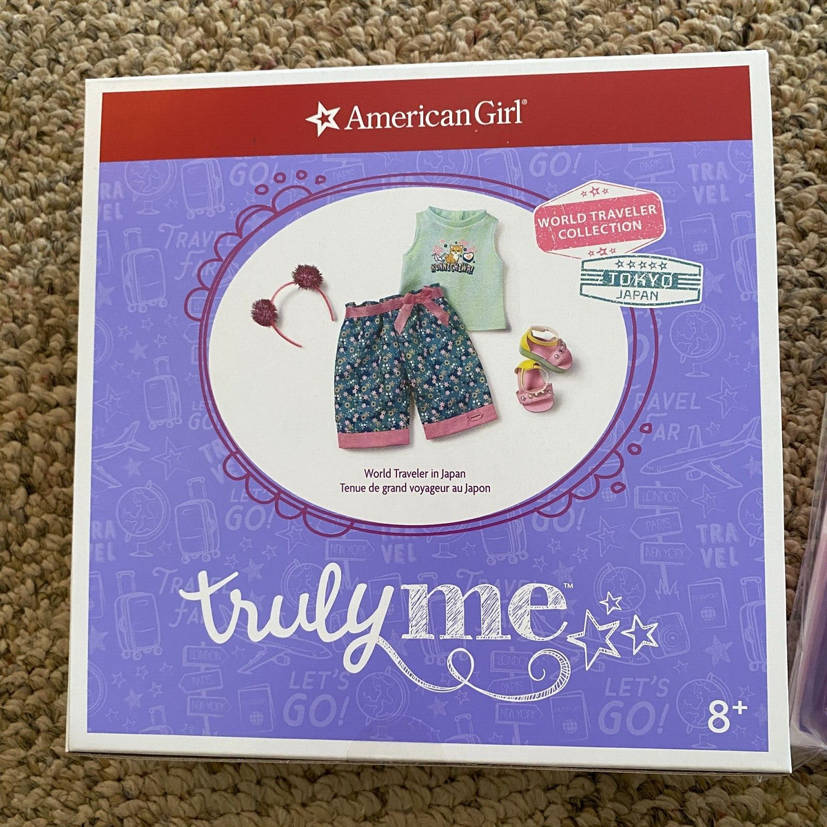 American Girl World Traveler Collection Outfit Set for 18