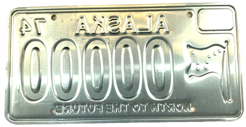 Targa Campione Alaska 1974 Vintage Auto Uomo Caverna Garage Pub 00000 - Foto 2 di 2