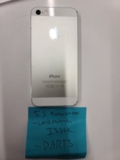Apple iPhone 5s - selling for parts - missing sim tray  unknown issues