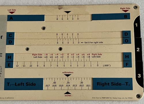 Datsun Nissan Differential Side Bearing SHIM Calculator 510 610 240Z 260Z 1200 - Picture 6 of 6