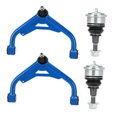 Front Upper Control Arms w/Ball Joints Lift 2-4" for Chevy Silverado 2500 3500