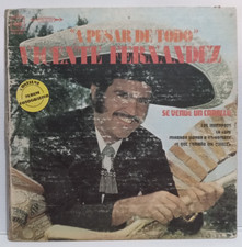 VICENTE FERNANDEZ MEXICAN LP 1978 A PESAR DE TODO GATEFOLD SLEEVE