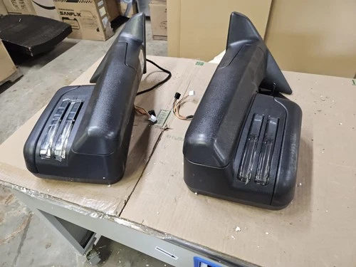 Used Power Heated Tow Mirrors Led Signal For 09-18 Dodge Ram 1500 2500 3500