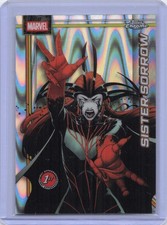 2026 Topps Chrome Marvel Comics #159 Sister Sorrow RayWave Refractor