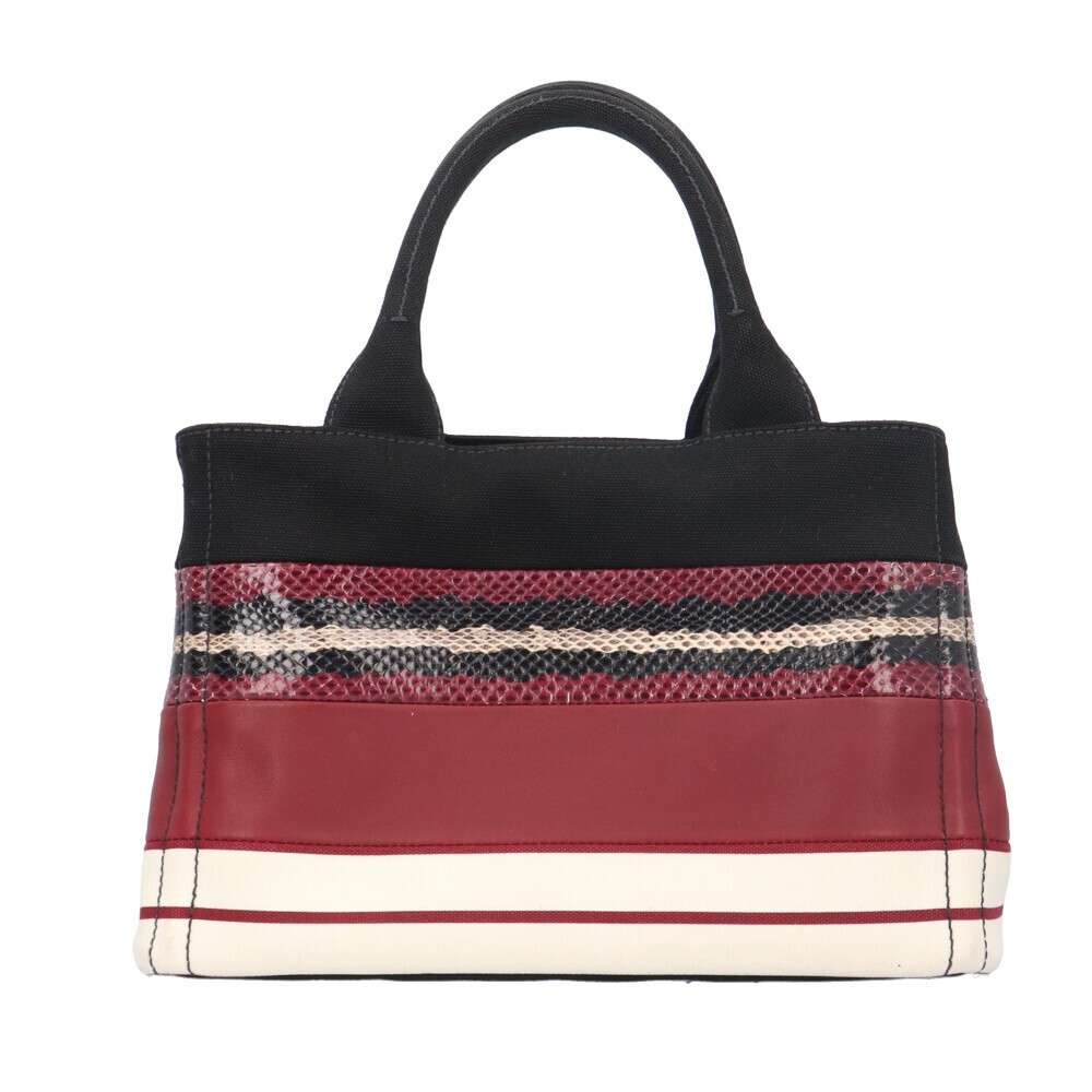 Prada Canapa Tote SS Shoulder Bag Canvas 1BG439 Multicolor Ladies PRADA Used fro thumbnail 3
