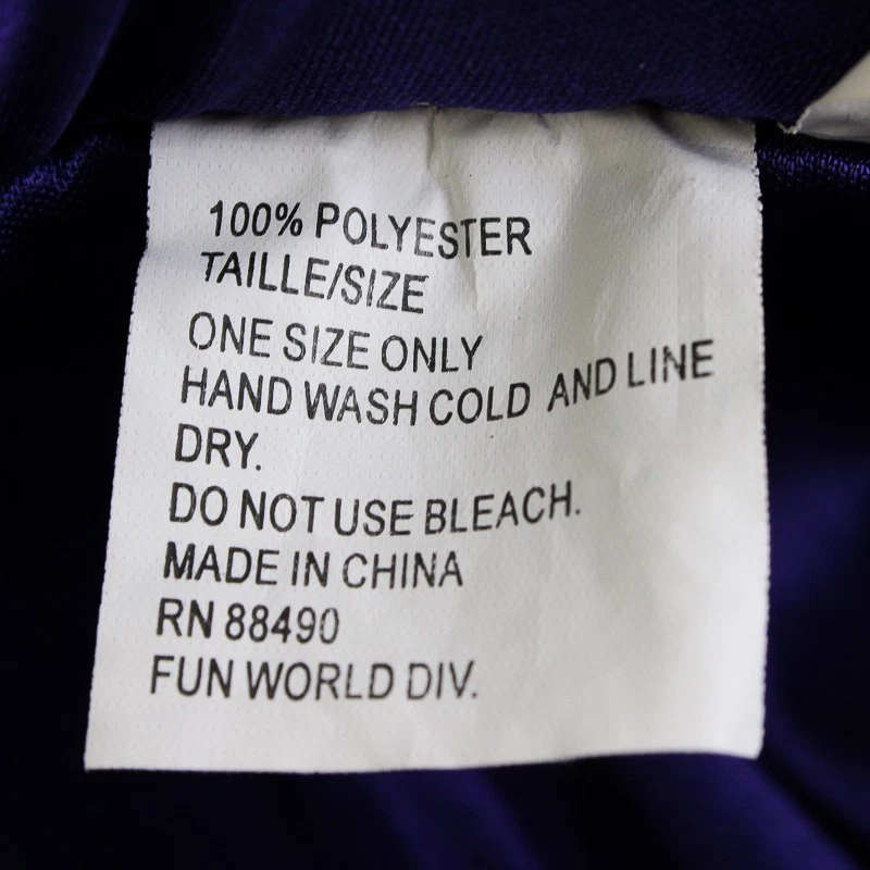 Accesorio Disfraz Halloween Capa Púrpura Adulto Talla Única Foto 4 de 4