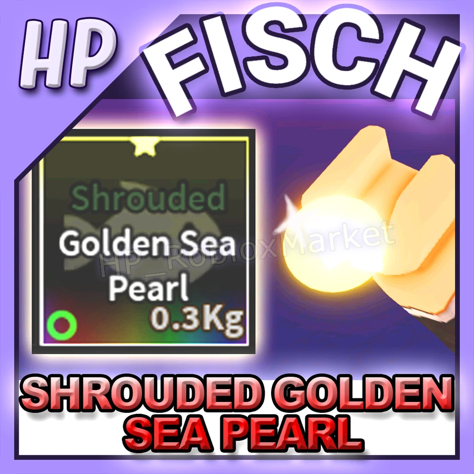 ROBLOX 🐟 FISCH | Shrouded Golden Sea Pearl ⚡FASTEST DELIVERY⚡ fish/cs/rod