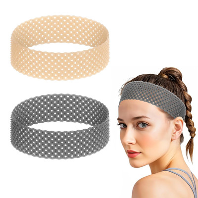 2Pcs Silikon Perückenband, Wig Cap, Haarnetz Für Perücken, Elastisch Haarband, R