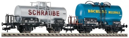 Fleischmann H0, 995410 K, 99 5410 K, Kesselwagen Set Röchling-Schraube, DB, OVP | Condition: Gebraucht