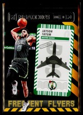 2021-22 Hoops #9 Jayson Tatum Frequent Flyers Holo