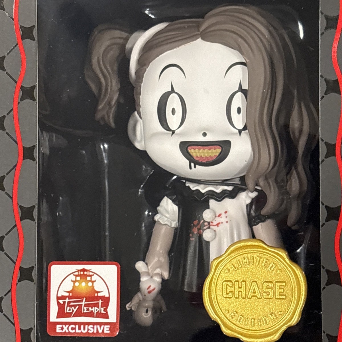 Thrilljoy Pix Toy Temple Terrifier Horror Little Pale Girl Chase