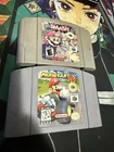 Nintendo 64 N64 Bundle – Mario Kart 64 + Super Smash Bros. – Untested / As-Is