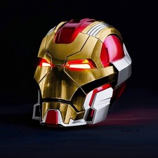 2026 Nuovo Casco Iron Man Mk17 Jarvis Cosplay a Controllo Vocale Giocattolo da Collezione