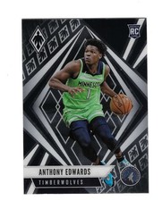 ANTHONY EDWARDS 2020-21 CHRONICLES PHOENIX FOIL ROOKIE RC #580 $30.00 T-WOLVES
