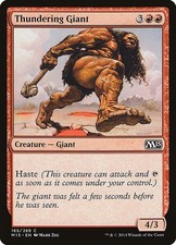 [MTG] Thundering Giant (165) (M15) LP-HP