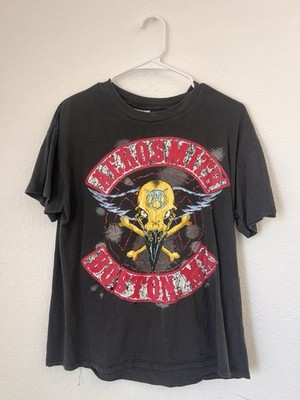 Vintage Brockum Aerosmith Pump Tour 1990 Boston T Shirt 90s Band 