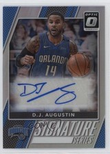 2017 Panini Donruss Optic Signature Series Holo Prizm DJ Augustin #25 Auto pu3