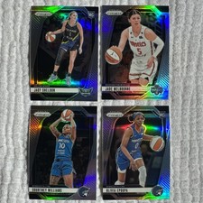 💥 2024 Panini Silver Prizm WNBA 4-Card Set – Rookies & Vets! 🏀