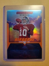 2025 Panini Rookies & Stars - Airborne Eli Manning #10 18/25