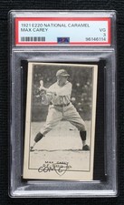 1921-23 National Caramel E220 Max Carey HOF 07vd