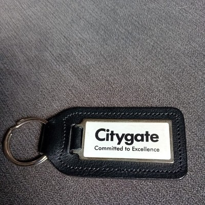 Citygate leather Keyring