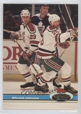 1991-92 Topps Stadium Club Bruce Driver #122 0e3