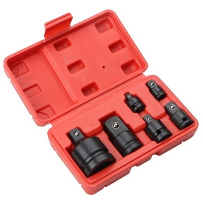 6tlg Stecknuss Adapter Satz Schlagschrauber Nuss Set 1/4 3/8 1/2 auf 3/4 Zoll DE
