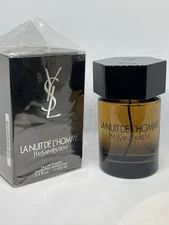 YSL La Nuit De L'Homme 100ml / 3.3 oz 2008 GRAIL BATCH 8LCB RAREST OF THE RARE