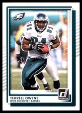 Terrell Owens 2025 Donruss #26 Eagles NFL READ FREE SHIPPING AutographDen