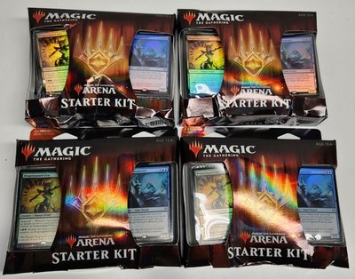 Lot Of 4 MTG Arena Starter Kit 2021 Sealed Magic The Gathering * BOX DAMAGE *