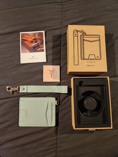 Andar The Denner Wristlet Wallet - Cove New MSRP $62