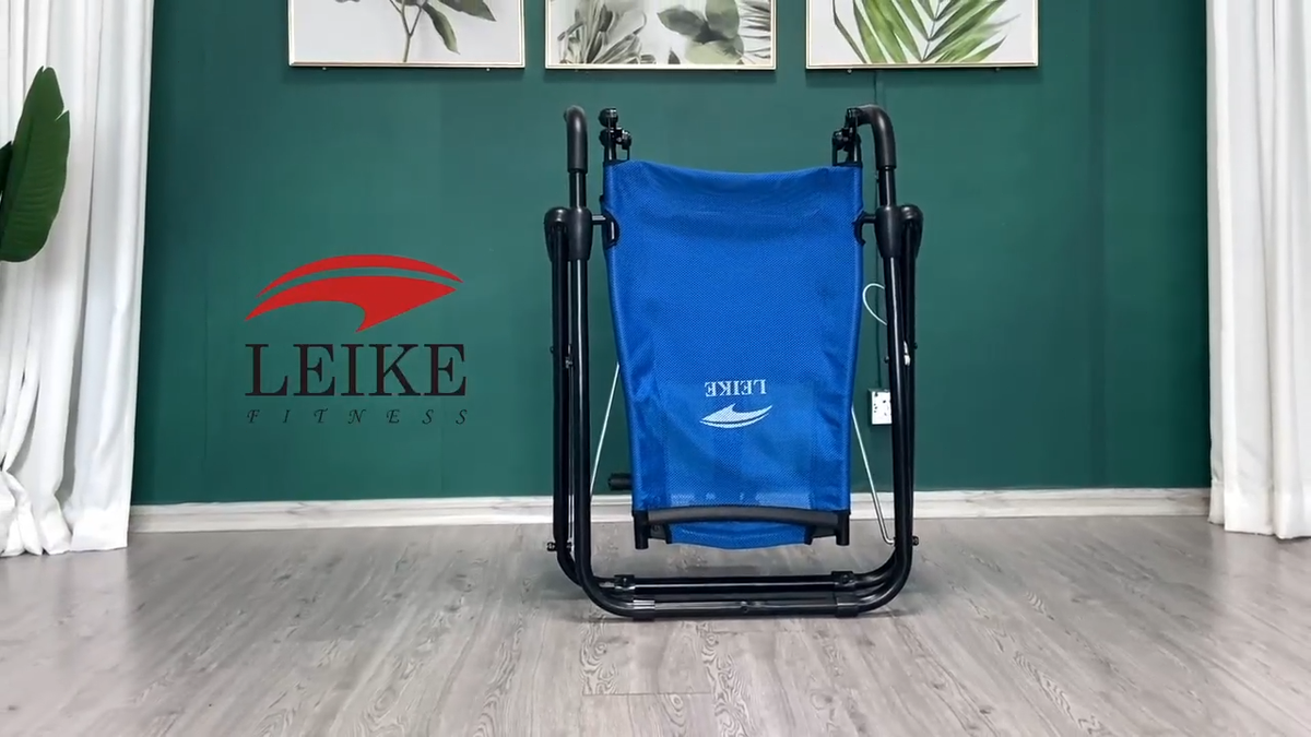 Leikefitness Ab Exercise Chair Core Strengthening & Foldable