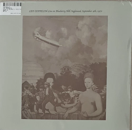 Led Zeppelin Live On Blueberry Hill 1970 Ltd Ed STEREO Vinyl Double LP SHIPS NOW