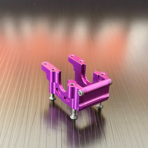 HPI 72017 PURPLE ALUMINUM FRONT BULKHEAD SET SUPER RACER MINI PRO 2 1/10