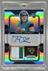 Trevor Lawrence 2021 Panini Prizm #RPA-TL Silver Rookie Patch RC Auto 56/99