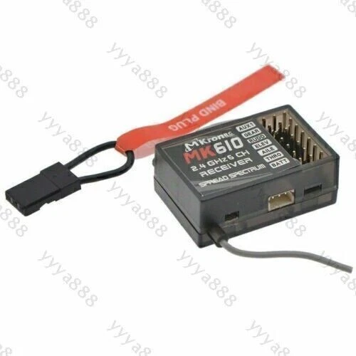 Neu MK610 Empfänger 2,4 GHz AR6100 Spektrum Empfänger für Dx5e, Dx6i, Dx7 Dx8 DE - Bild 2 von 4