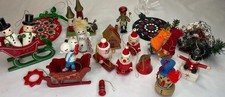 Mixed Lot Of 22 Vintage Hand Painted Wood Chr...