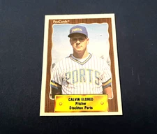 1990 CMC Pro Cards Minor League Baseball Cal Eldred #866 NM-MT
