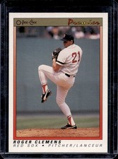 1991 O-Pee-Chee Premier Roger Clemens #23 Red Sox