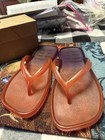 Melissa Orange Purple Jelly Flip flop Sz 8 — photo 7
