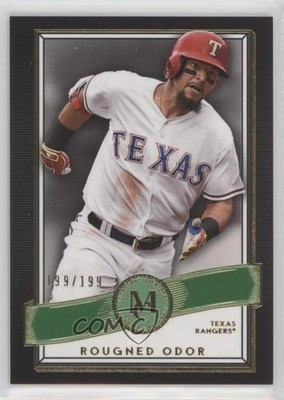 2016 Topps Museum Collection Green 199/199 Rougned Odor #67 0o9
