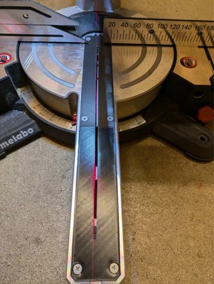 Metabo KGS216M - Miter Saw - Zero Clearance Insert