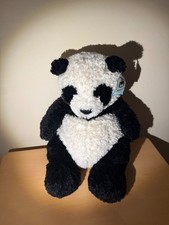Retired Jellycat Montgomery Panda Large Black & White- with ear tag