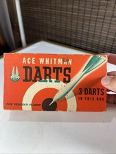 VTG Ace Whitman Product Darts 3 Pack. Preowned.