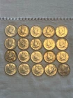 1964 Kennedy Half Dollar Circulated Roll 20 Coins