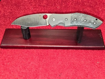 Spyderco Custom Titanium Handle Folding Knives Taichung Taiwan