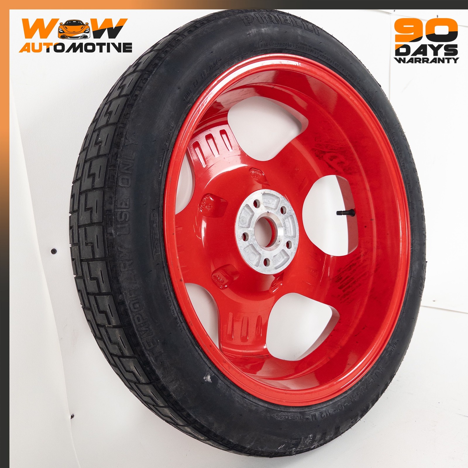 04-13 BENTLEY CONTINENTAL GTC FLYING SPUR EMERGENCY SPARE TIRE WHEEL DONUT OEM