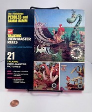 Vintage GAF Talking View-Master Flintstones Pebbles  Bamm-Bamm Reels Set