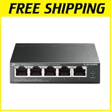 5-Port Gigabit PoE+ Switch, Easy Setup, 120W Budget